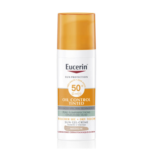 Sun Protection Sun Oil Control  - Gel-Crème Toucher Sec Teinté Medium SPF50+ 50 ml