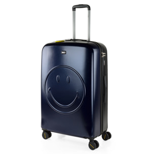 Maleta Pc Grande Smiley Originals Smiley Originals Azul-Negro