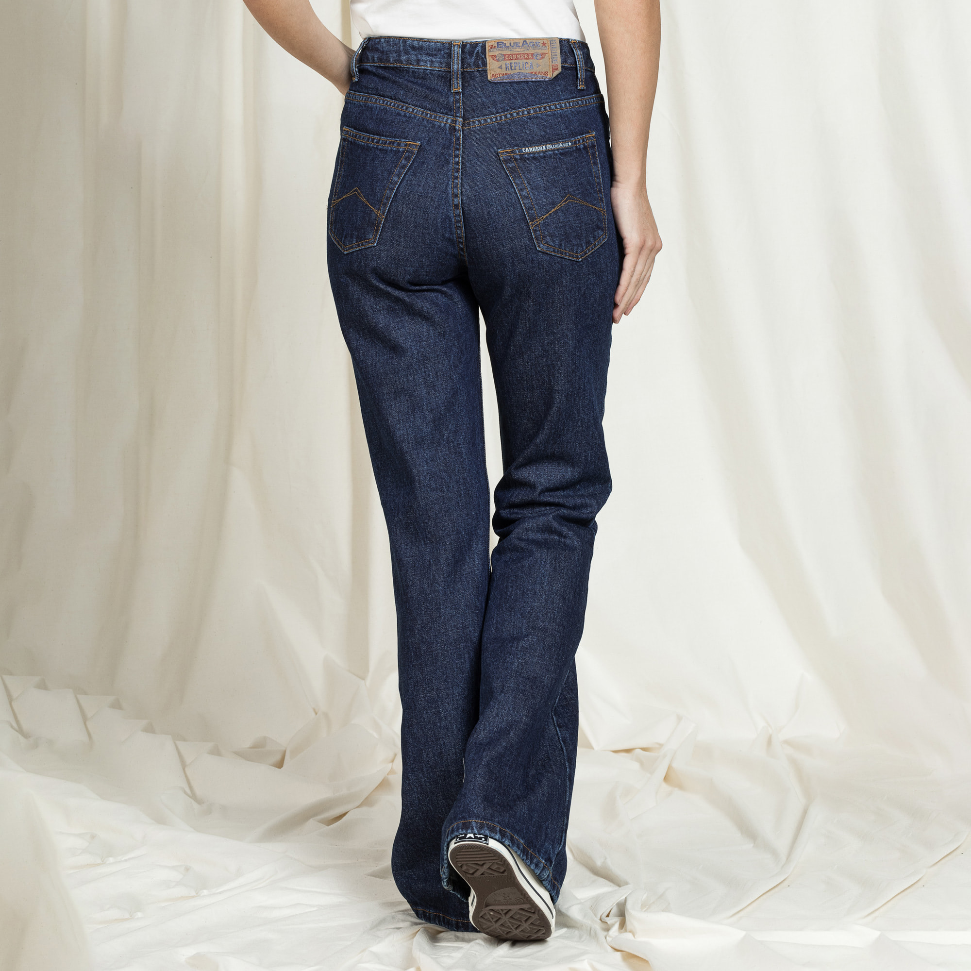 JEANS A ZAMPA REPLICA ANNI 70 IN DENIM 13,3oz