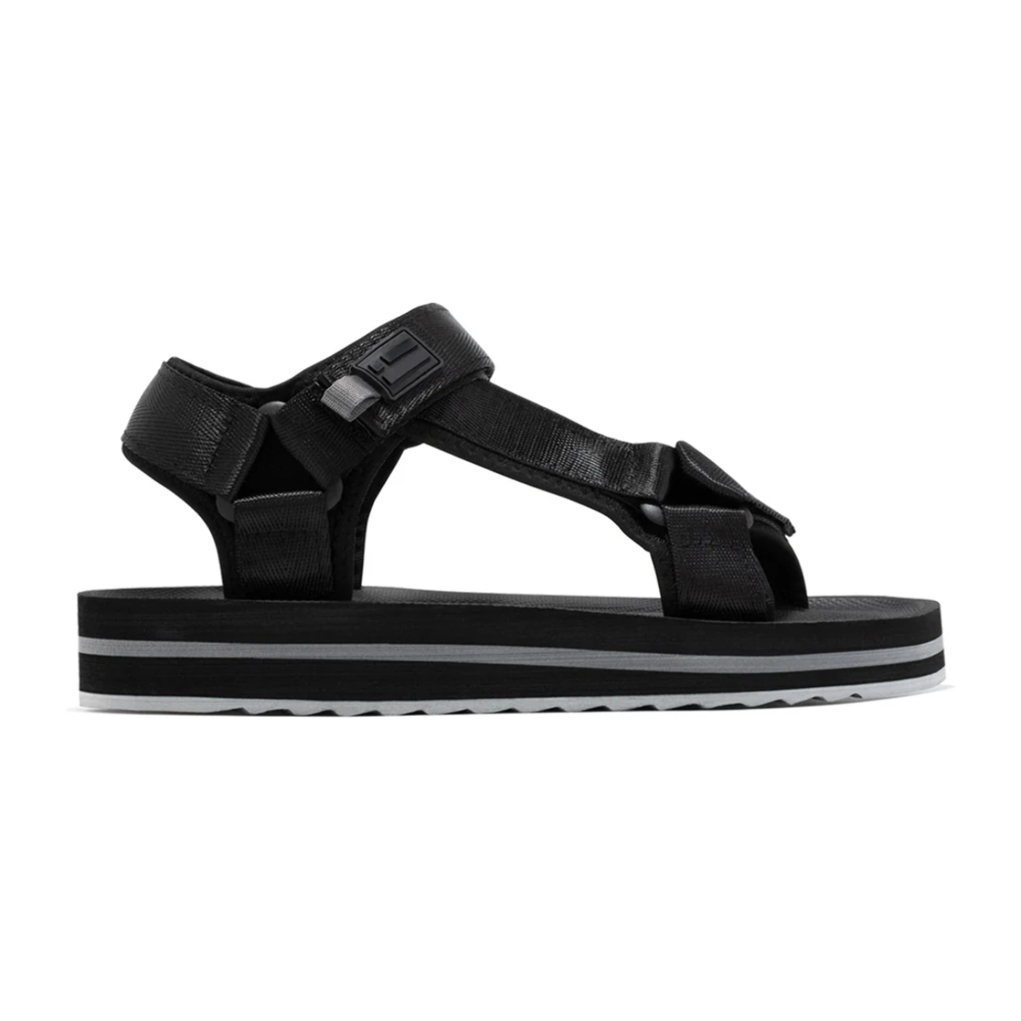 Sandalias Mujer Forest High Franjas Negras