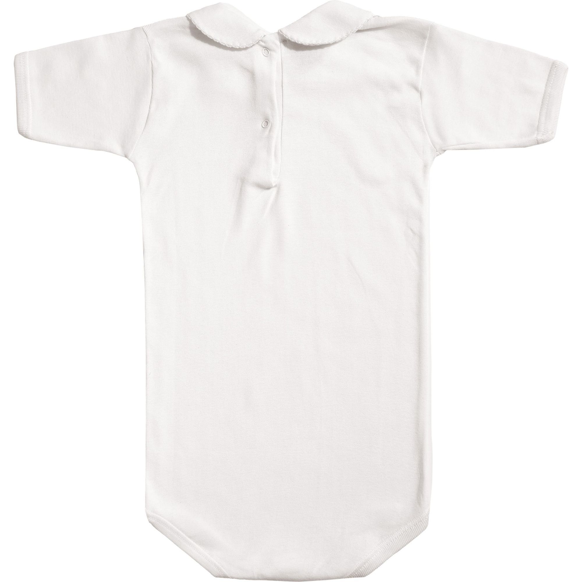 Body bebé manga corta con cuello