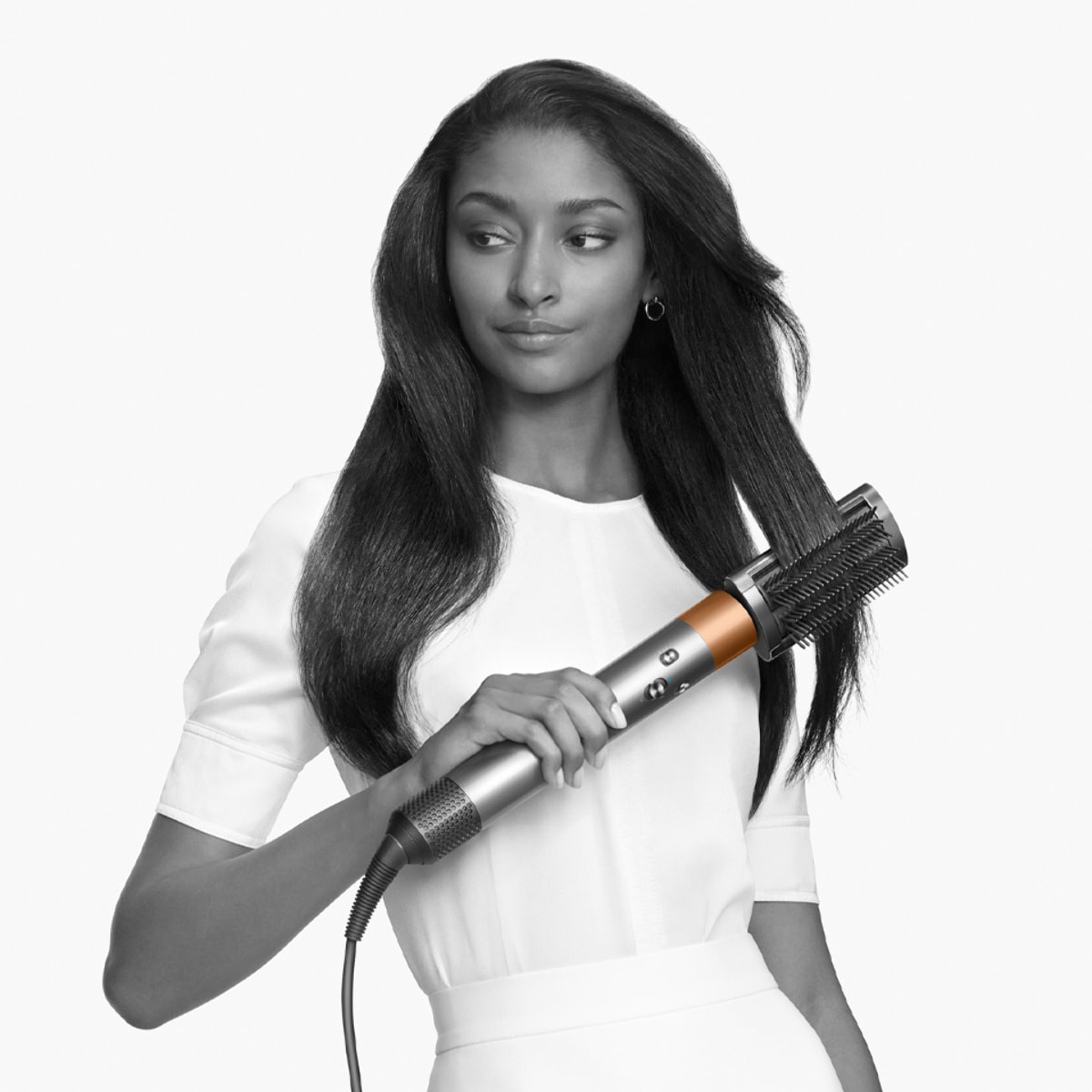 Styler Dyson Airwrap™ Complete Long Diffuse (nichel/rame) - Ricondizionato