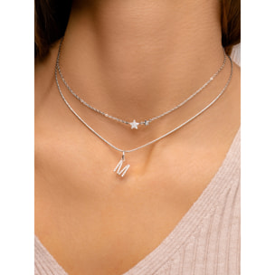 Charm Letter Spark Plata
