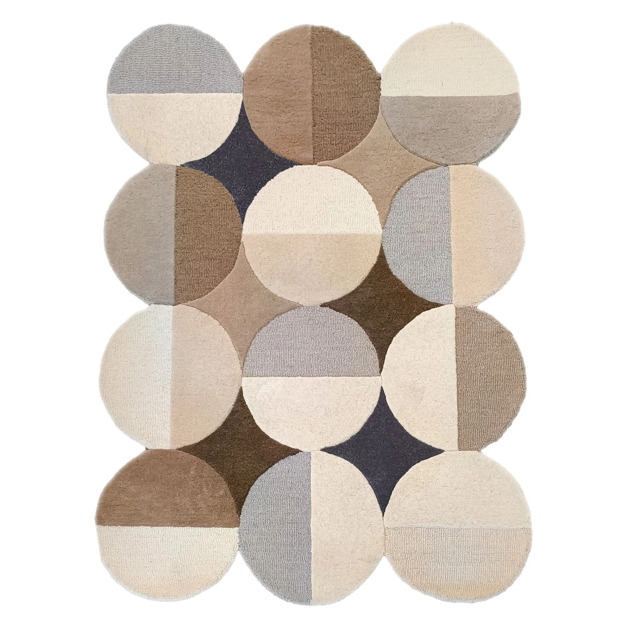 Tapis en laine MIA ELLIPSE