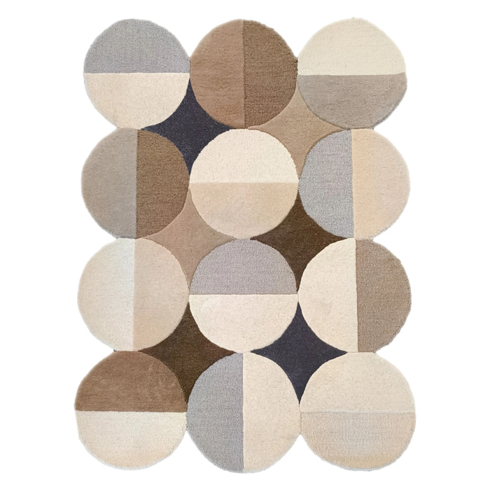 Tapis en laine MIA ELLIPSE