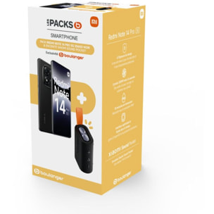 Smartphone XIAOMI Pack Redmi Note 14Pro 5G 256Go + Enceinte Sound Pocket