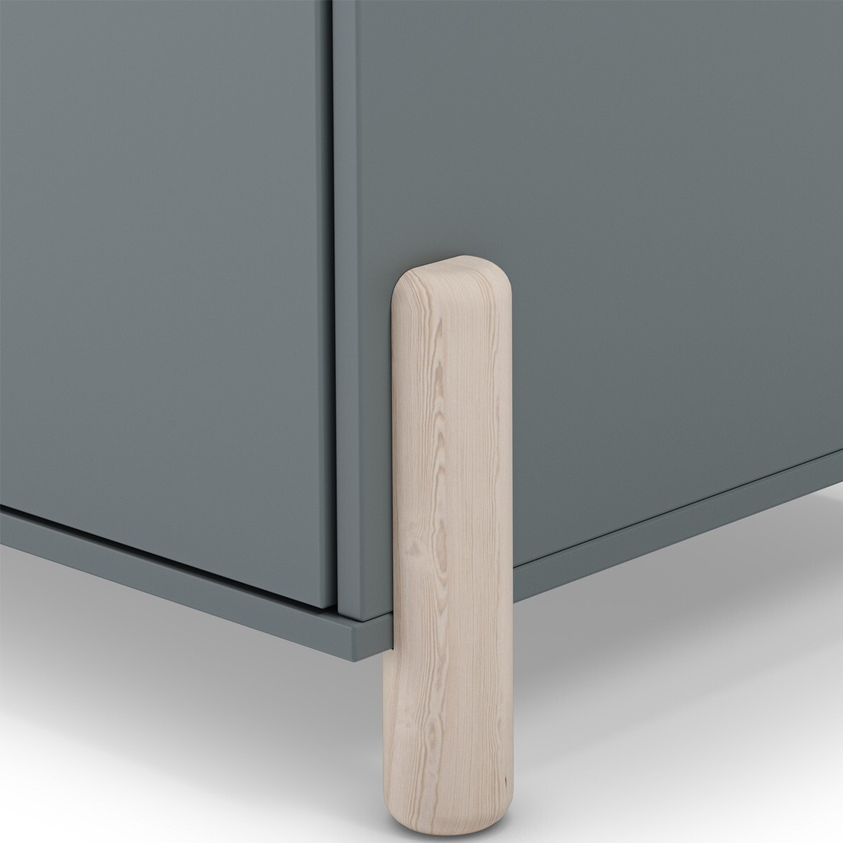 Armoire enfant 2 portes en bois - BASTIEN