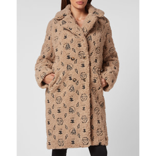 PHILIPP PLEIN ABRIGO LARGO MONOGRAM