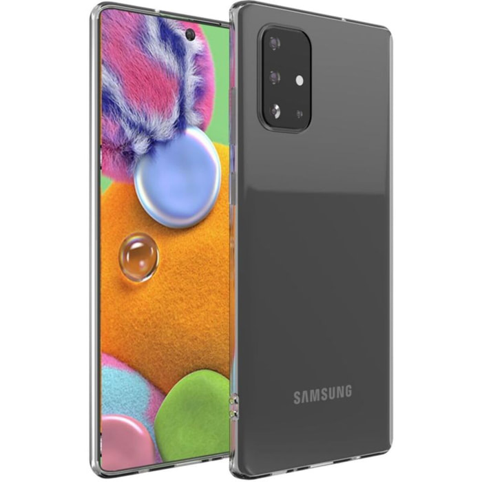 Coque ESSENTIELB Samsung A71 Souple transparent