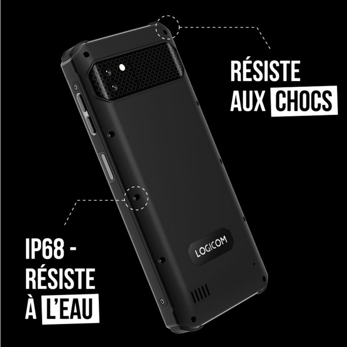 Smartphone LOGICOM Xtrem 650 128Go