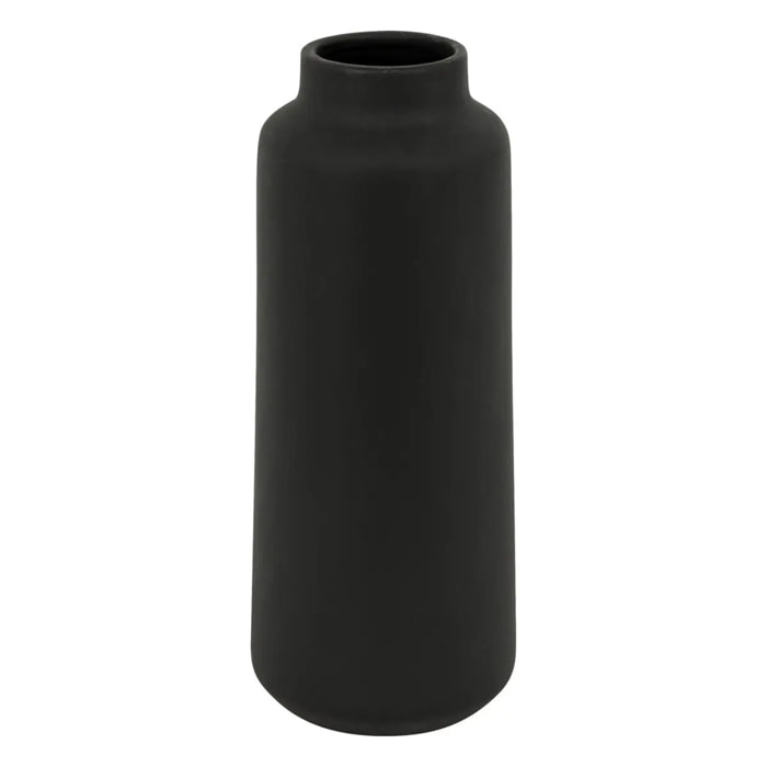 Vase céramique Rily noir H.30 cm