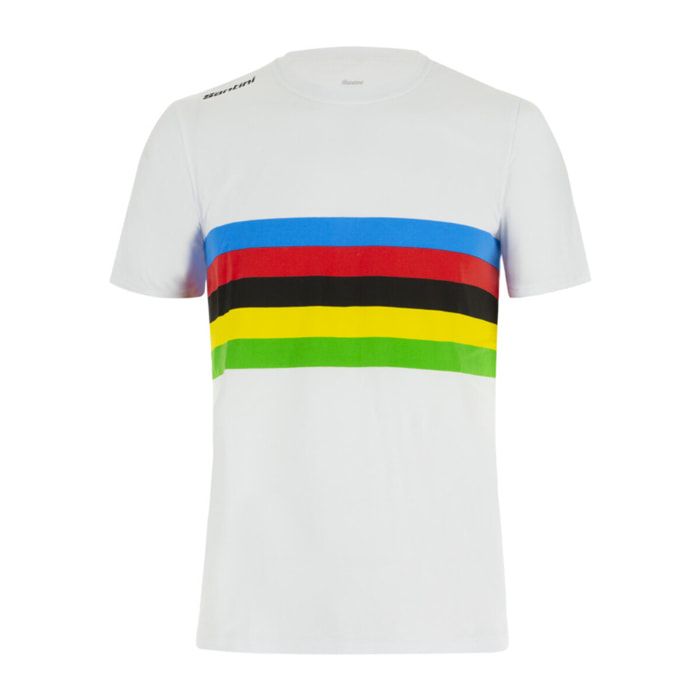 Uci World Champion - T-Shirt Arc-En-Ciel Enfants - Print - Homme