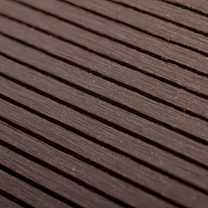 Kaido - Set di 5 Doghe Pavimento da Esterno 150x75 cm per Giardino Patio Terrazza in WPC Teak