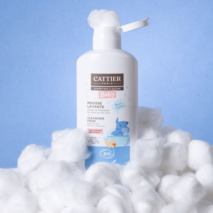 Mousse Lavante Bébé - Corps et Cheveux 150 ml