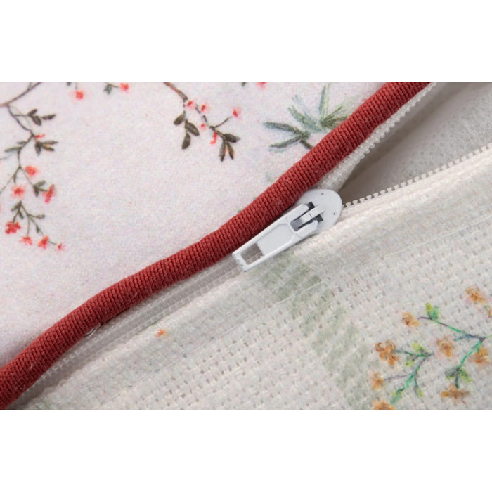 Cojin Monos Hojas Tropical 45x13x30 Cm