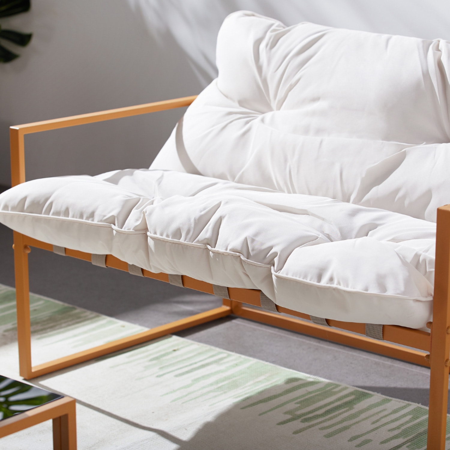 Salon de jardin effet bois LANA