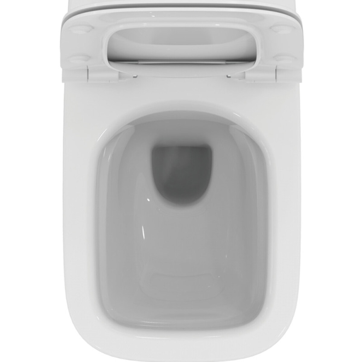 WC suspendu sans bride I.Life B RimLS+ avec abattant frein de chute