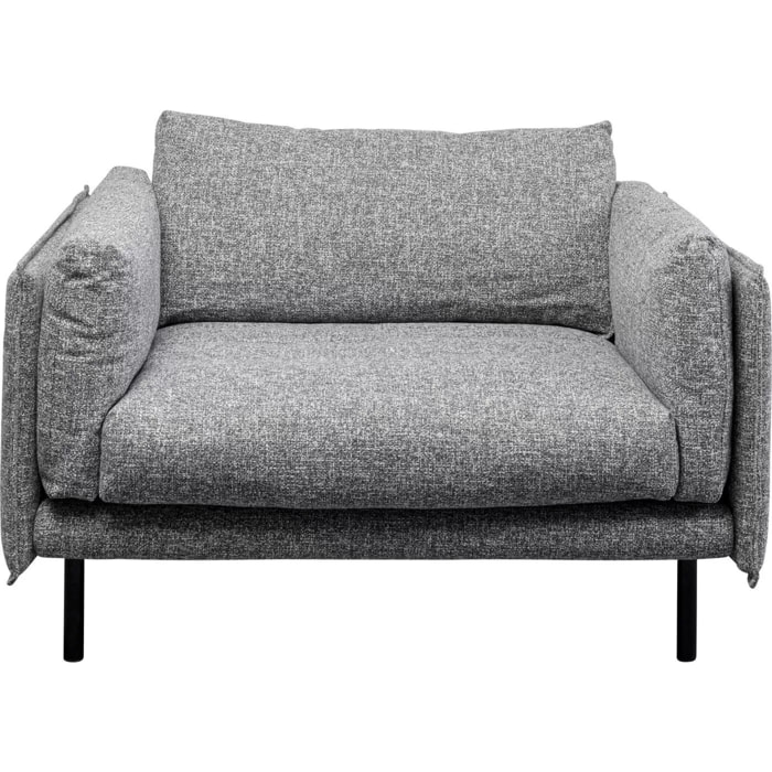 Fauteuil Pola gris Kare Design