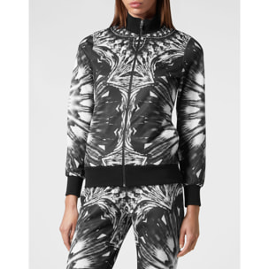 PLEIN SPORT Tracksuit: Top & Trousers OPTICAL FLOWER