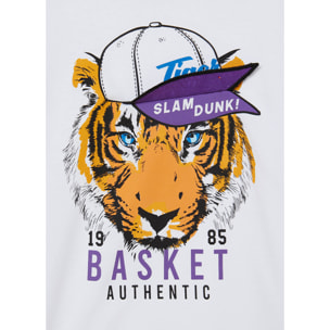 T-shirt stampa tigre