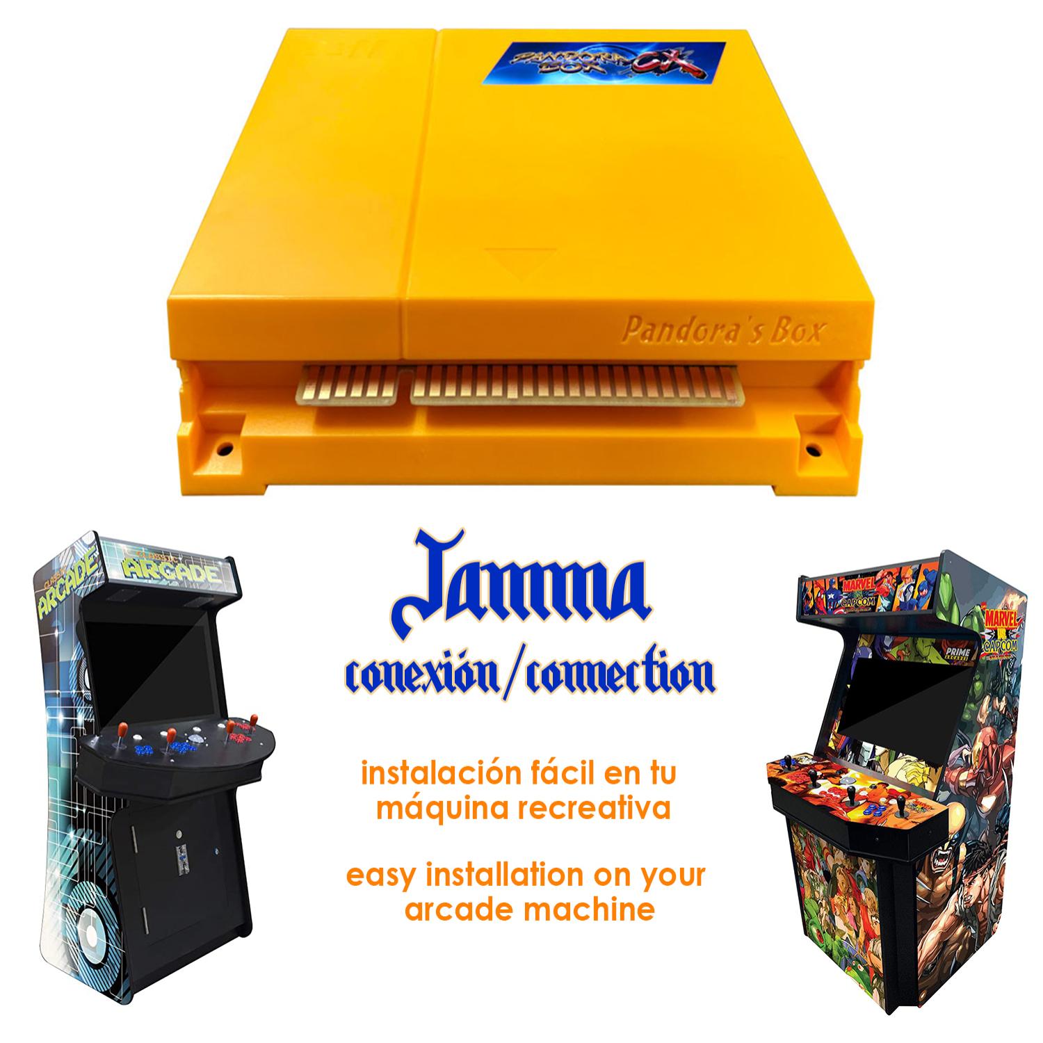 Pandoras Box CX Versione Jamma. 2800 giochi, uscita HDMI, JAMMA e VGA. HD720P. Per macchine arcade con connessione Jamma.