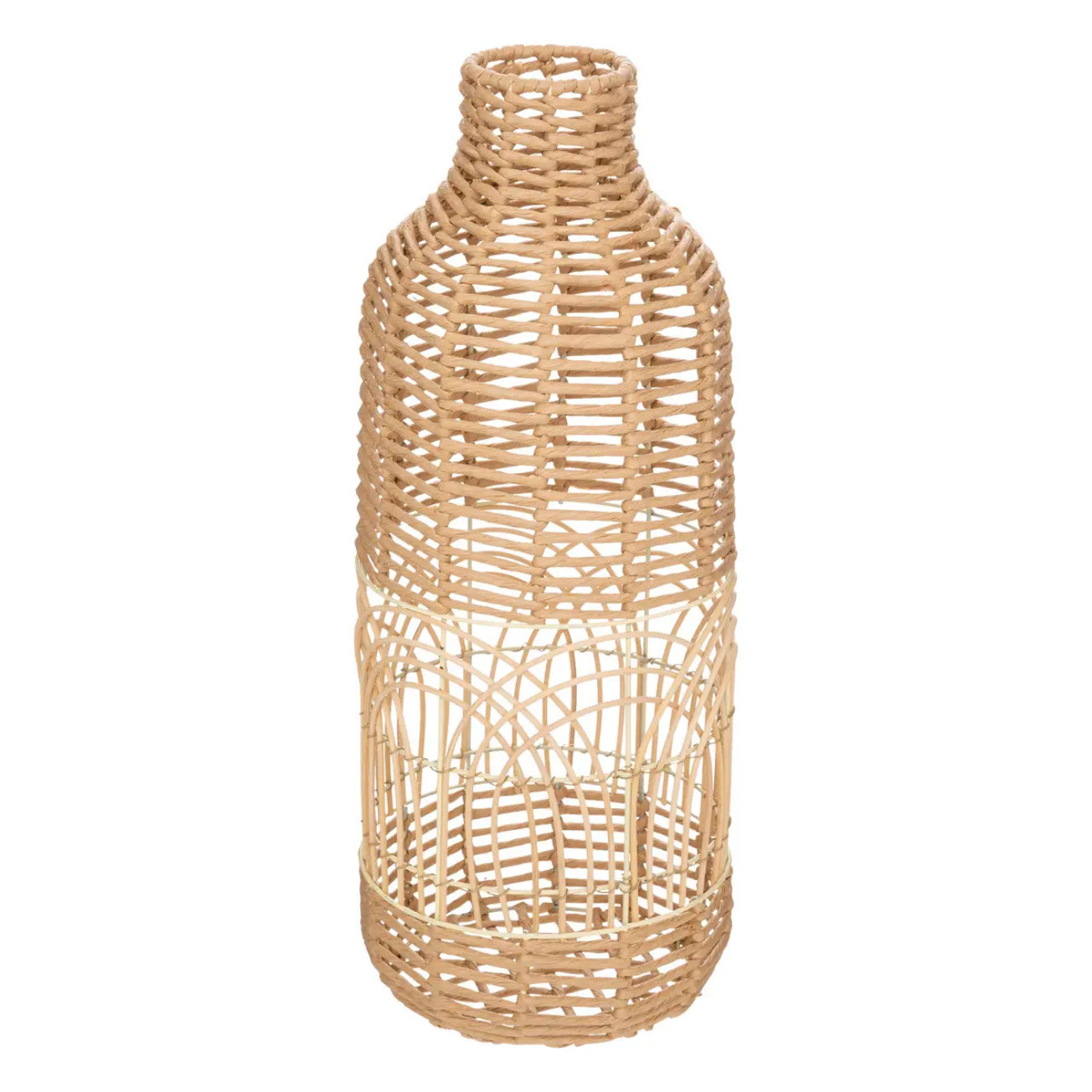 Vase "Lourmarin" rotin H55cm