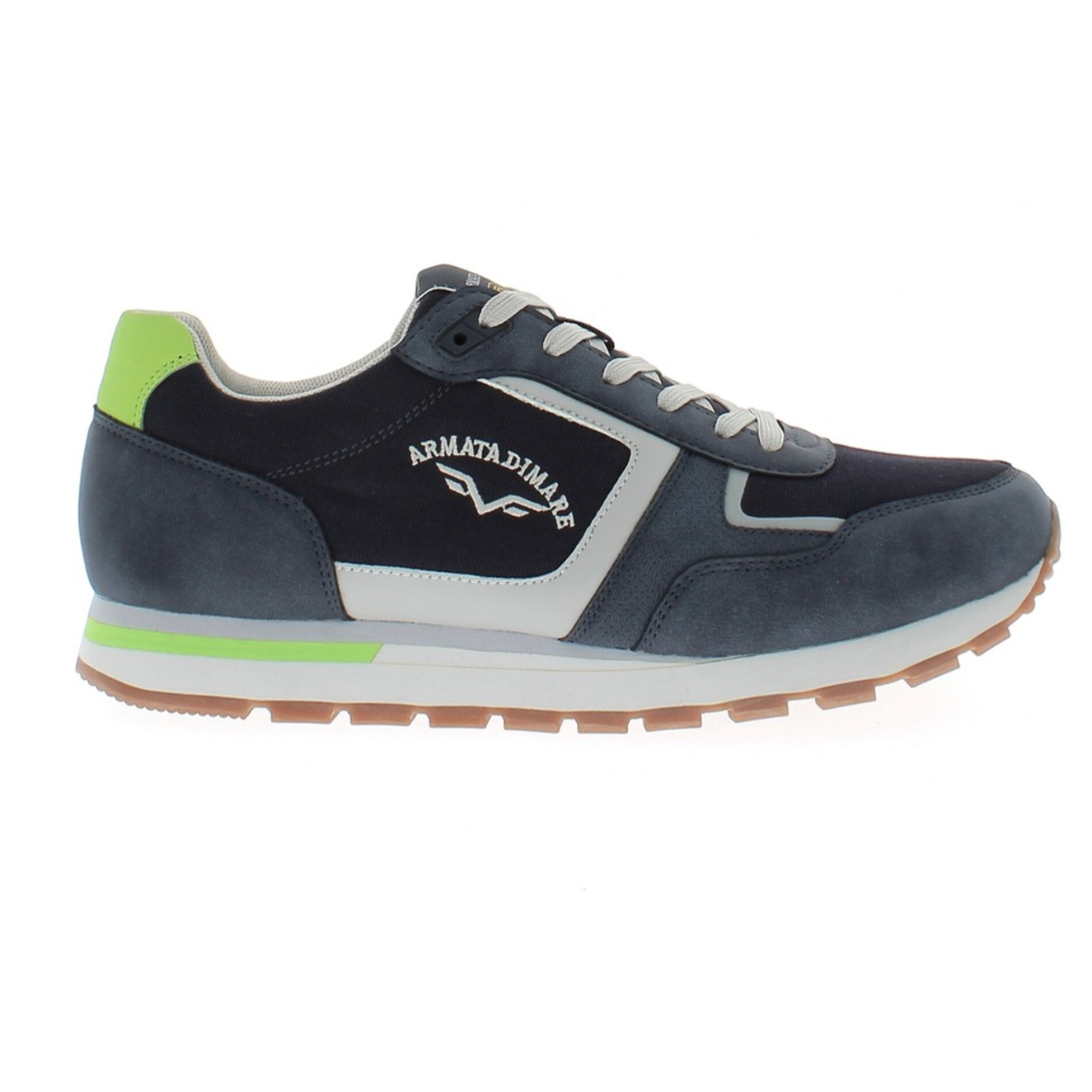 Armata di Mare Scarpe Uomo Sneakers Vintage Running con Soletta Rimovibile in Memory Foam AMU S25N761 Navy