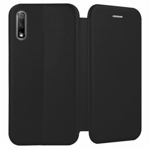 Pack IBROZ Honor 9x Etui cuir noir + Verre trempé