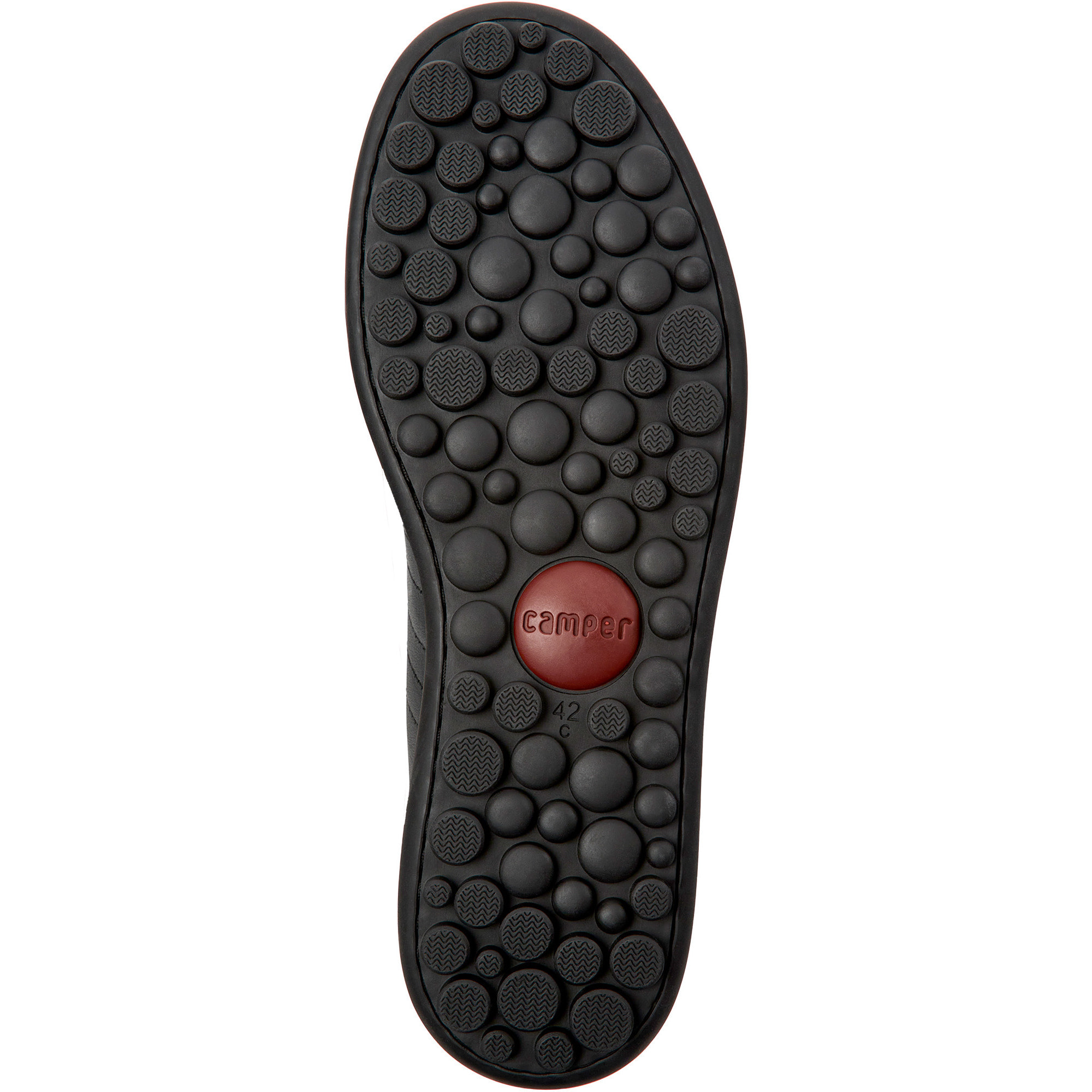 Zapatillas - CAMPER Pelotas Ariel - Negro - Cuero liso