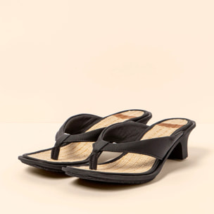 Sandalias N5991S WAX NAPPA BLACK / IGUSA color Black