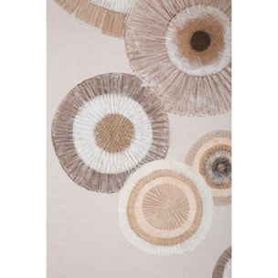 DIPINTO SU TELA CIRCLY C/INSERTI -A- CM 50X3,2X100