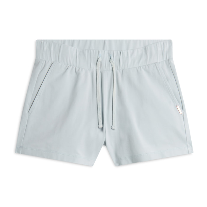 Shorts sportivi in jersey di cotone organico