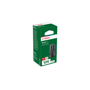 Batería PBA 12V 2.0 Ah O-B - BOSCH VERDE - sin cargador - 1600A02N79