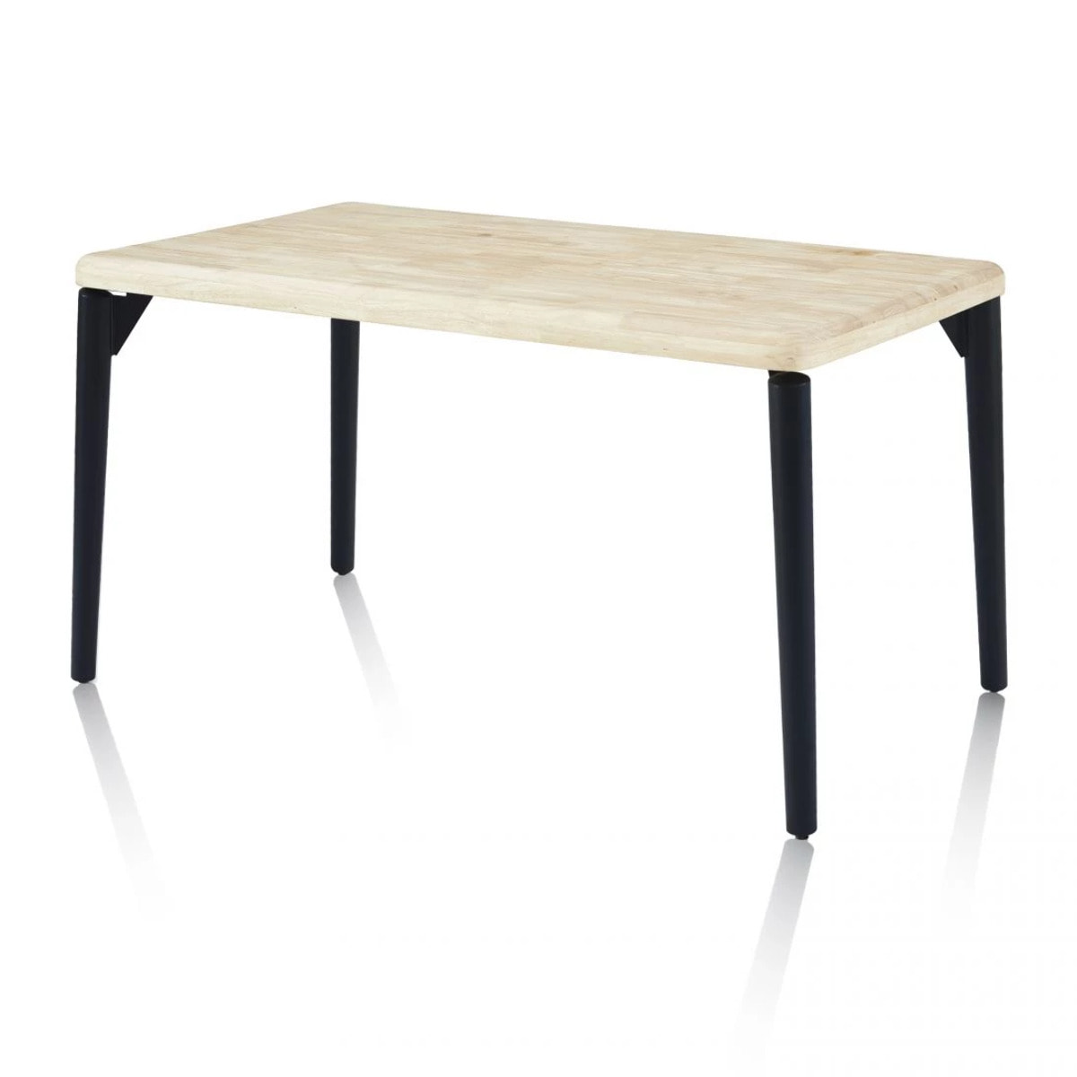 Mesa de comedor Padma 140 Negro - Roble