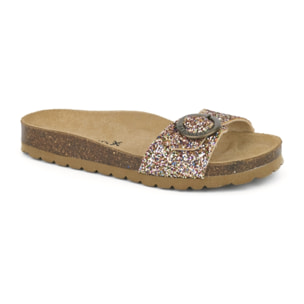 SANDALIA SEVILLA BABUNKERS DORADO