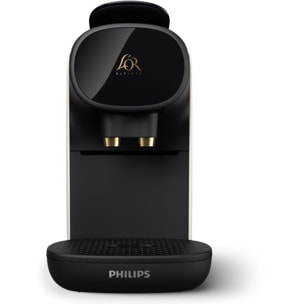 Cafetière à dosette PHILIPS LM9012/00 L'Or Barista Sublime Blanc Satin, 19 bars