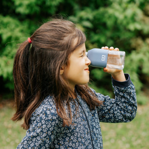 Bouteille réutilisable pour enfants Positive S 330ml Bleu