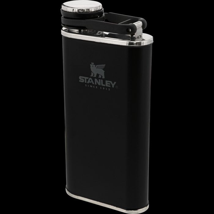Pallone termico - 0,23L - CLASSIC EASY FILL WIDE MOUTH FLASK - Matte Black Pebble