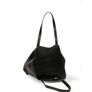 Borsa a mano da donna - Modello False - 100% pelle di vacchetta - 35.0 x 45.0 x 11.0 cm