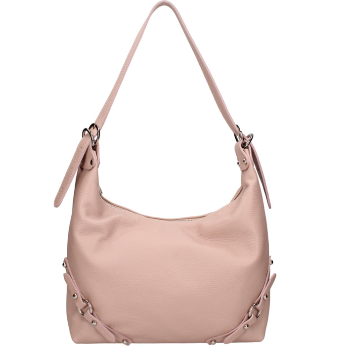 Borsa a spalla da donna - Modello Fiorenza Lux - Vera pelle - 30.0 x 30.0 x 9.0 cm