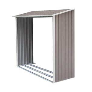 Option abri bûches pour abri de jardin ''Dallas'' - 5,29 M²