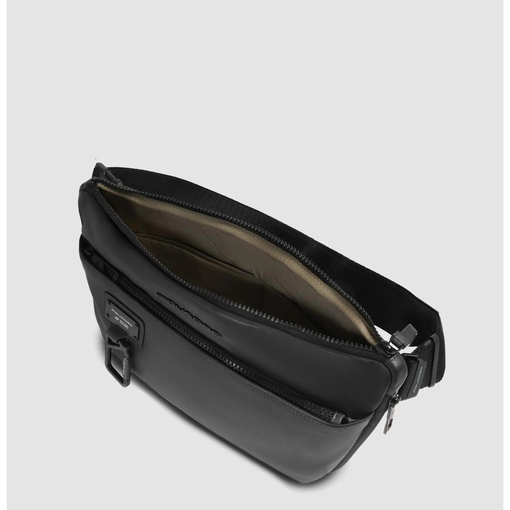 Piquadro Marsupio espandibile in pelle con tasca per Piquadro Smart Tracker