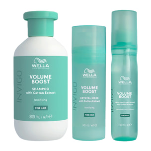 WELLA Kit Invigo Volume Boost Bodyfing Shampoo 300ml + Mask 145ml + Spray 150ml