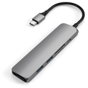 Adaptateur HDMI SATECHI USB-C/ Multiports 6 en 1