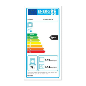 Four encastrable ROSIERES RO6 M5TB3YTB TourneBroche