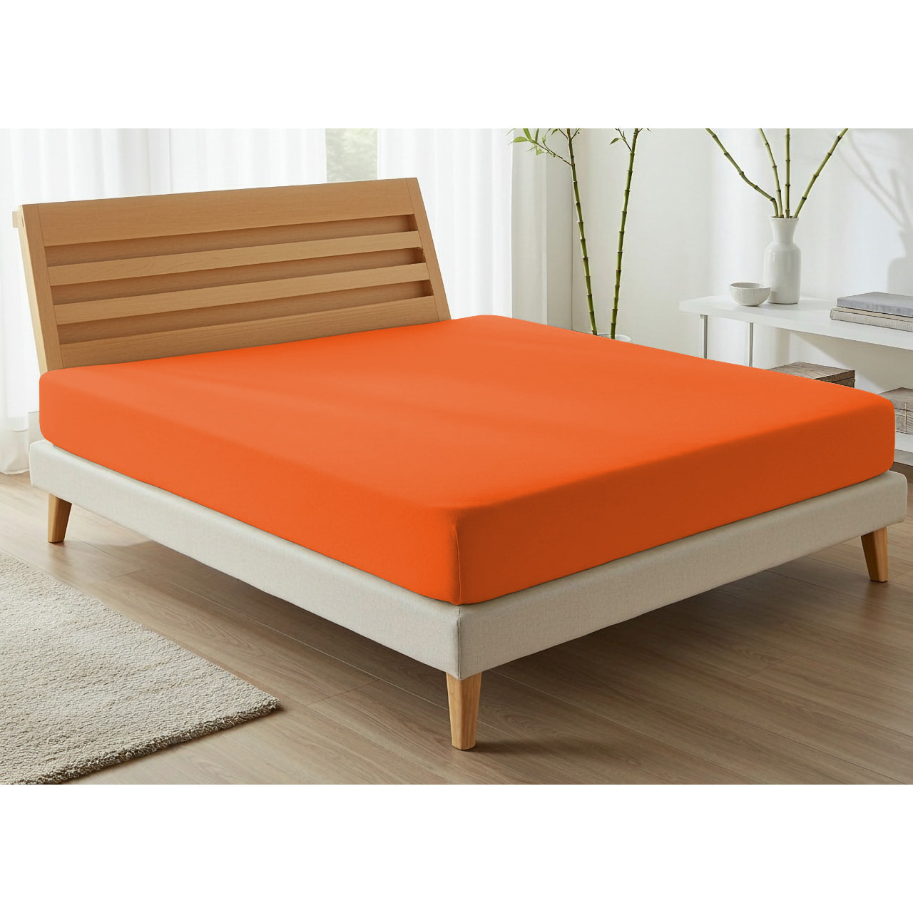 Lenzuolo Sotto Con Angoli No Stiro Tinta Unita Francesca Rust