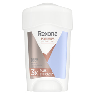 REXONA Déodorant Femme Stick Anti-Transpirant Maximum Protection Fresh 45ml