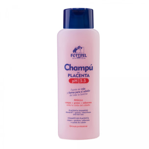 Valquer Champú de Placenta Vegetal. Combate: caída, caspa, grasa - 500 ml
