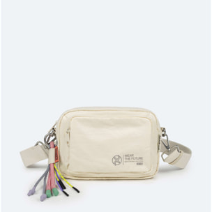 DEEP RECYCLED CROSSBODY CAMERA C/CREAM