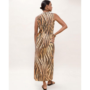 Abito con stampa circolare